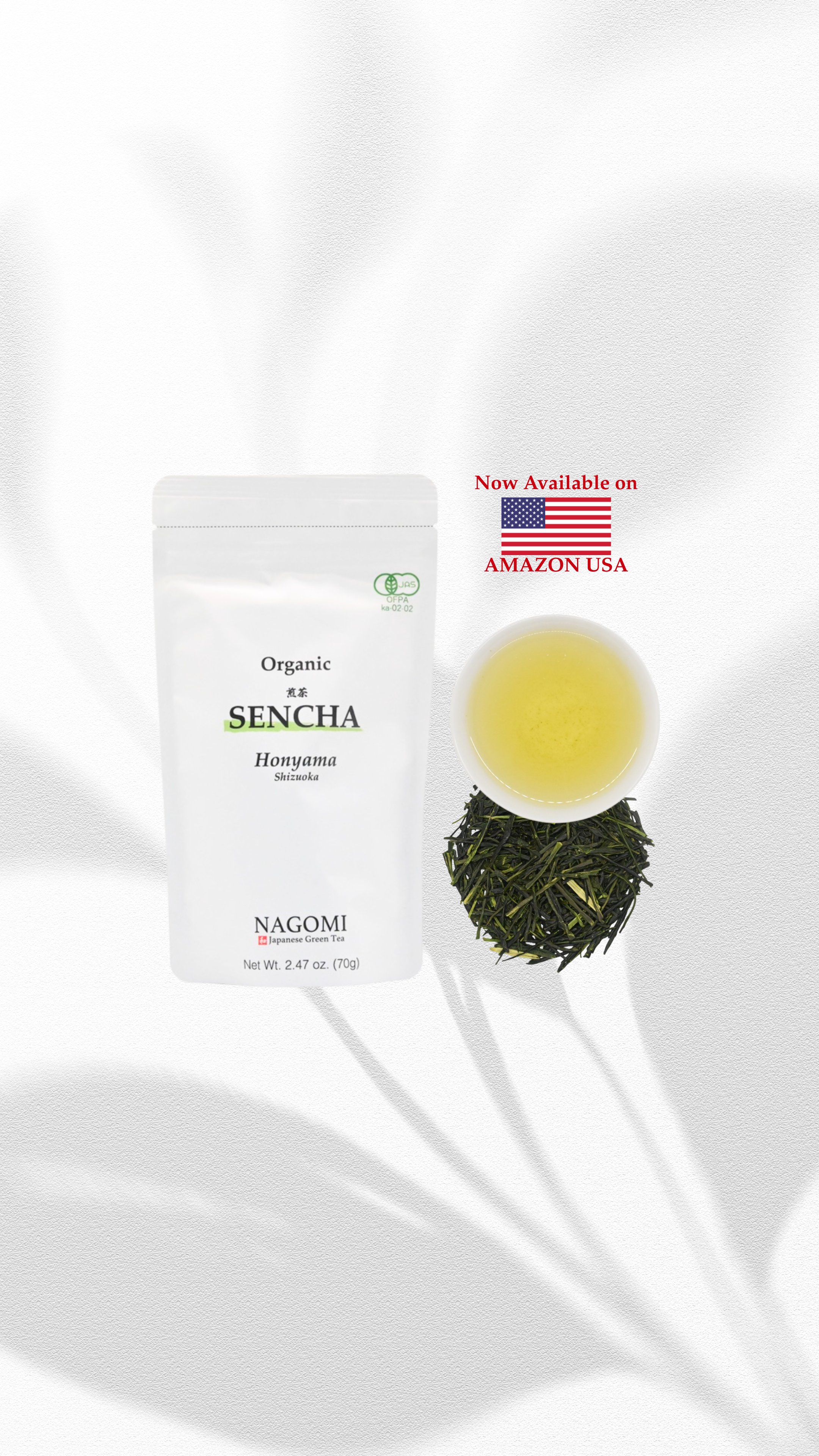 Our Japanese Green Tea is Now Available on Amazon USA 🍵🇺🇸